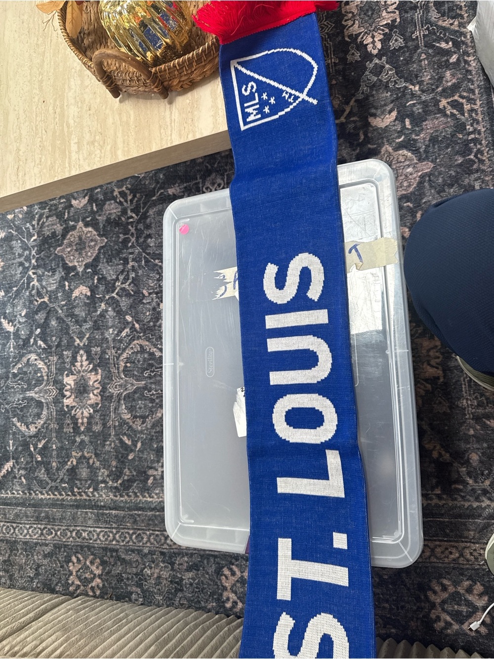 St. Louis MLS Supporter Scarf - Blue and White